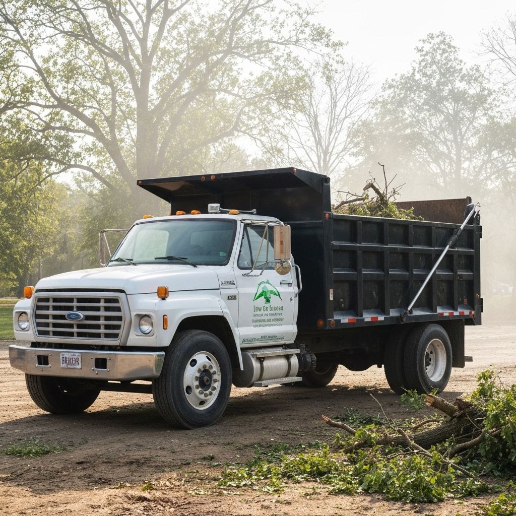 Ford F800 dump truck for hauling