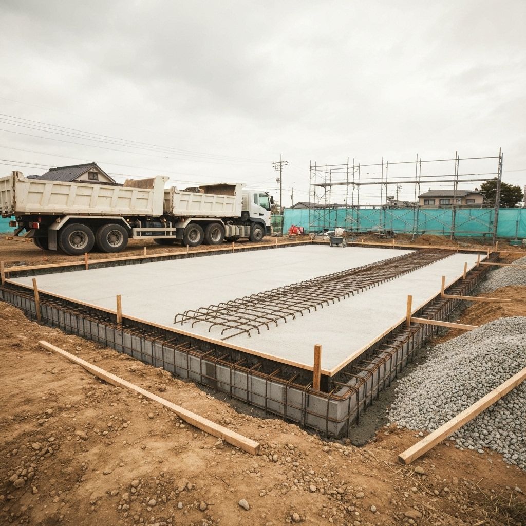 House pad preparation in Lafayette, Louisiana
